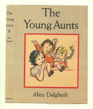 Item #50047 The Young Aunts. DUSTJACKET ONLY. Alice Dagliesh