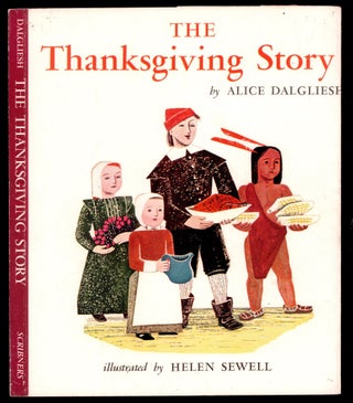 Item #50048 The Thanksgiving Story. DUSTJACKET ONLY, Alice Dalgliesh