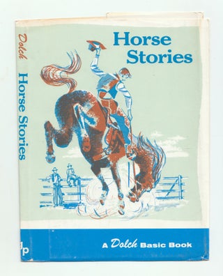 Item #50053 Horse Stories. DUSTJACKET ONLY. Edward Dolch, Marguerite P