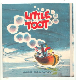 Item #50066 Little Toot DUSTJACKET ONLY, dw only, Dust Jacket only, NO BOOK. Hardie Gramatky