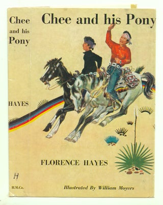 Item #50069 Chee and his Pony DUSTJACKET ONLY. Florence Hayes