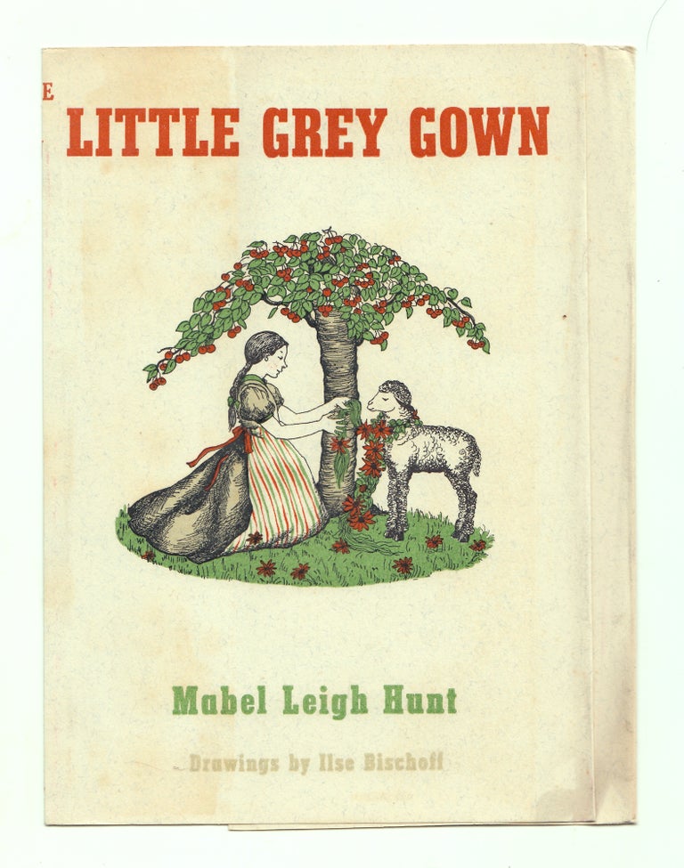 Item #50074 Little Grey Gown. DUSTJACKET ONLY, Mabel Leigh Hunt.
