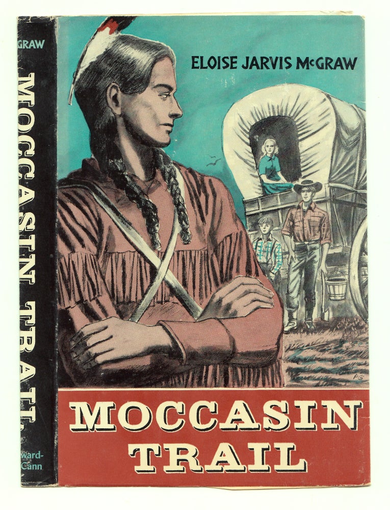 Item #50088 Moccasin Trail. DUSTJACKET ONLY. Eloise McGraw.
