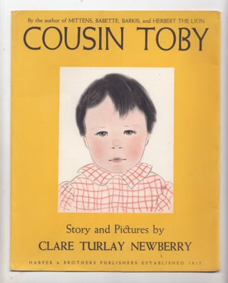 Item #50093 Cousin Toby. DUSTJACKET ONLY. Clare Turlay Newberry