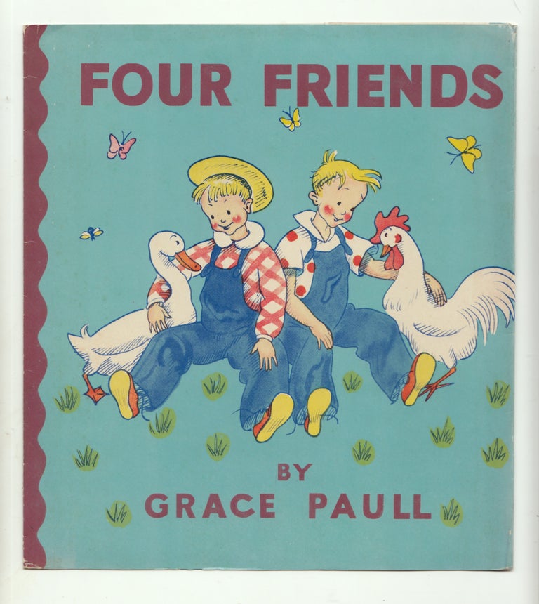 Item #50096 Four Friends. DUSTJACKET ONLY. Grace Paull.