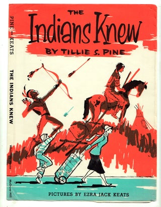 Item #50102 The Indians Knew. DUSTJACKET ONLY, Tillie Pine
