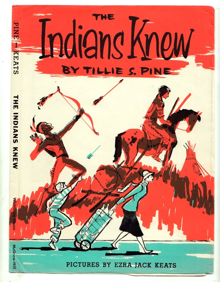 Item #50102 The Indians Knew. DUSTJACKET ONLY, Tillie Pine.