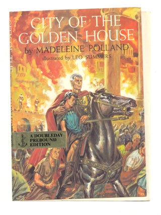 Item #50103 City of the Golden House. DUSTJACKET ONLY. Madeleine Polland