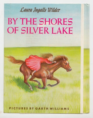 Item #50118 By the Shores of Silver Lake. DUSTJACKET ONLY, Laura Ingalls Wilder