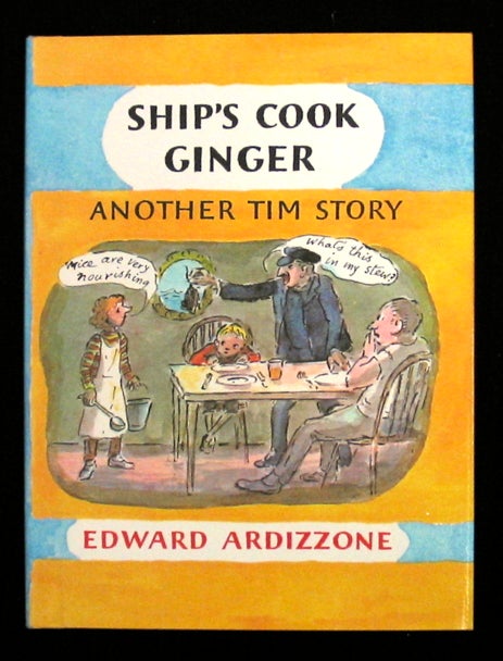 Item #5728 Ship's Cook Ginger. Edward Ardizzone.